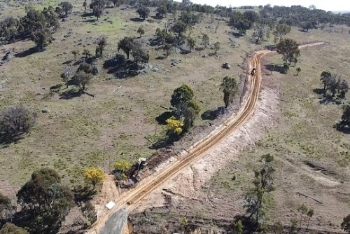 Road build Yass R Con Civil